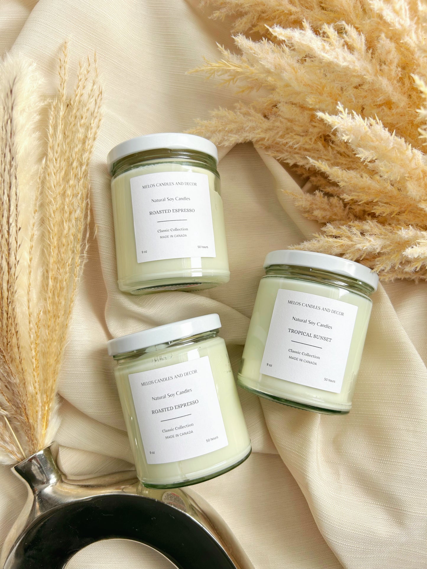 9oz Candle Glass Vessel