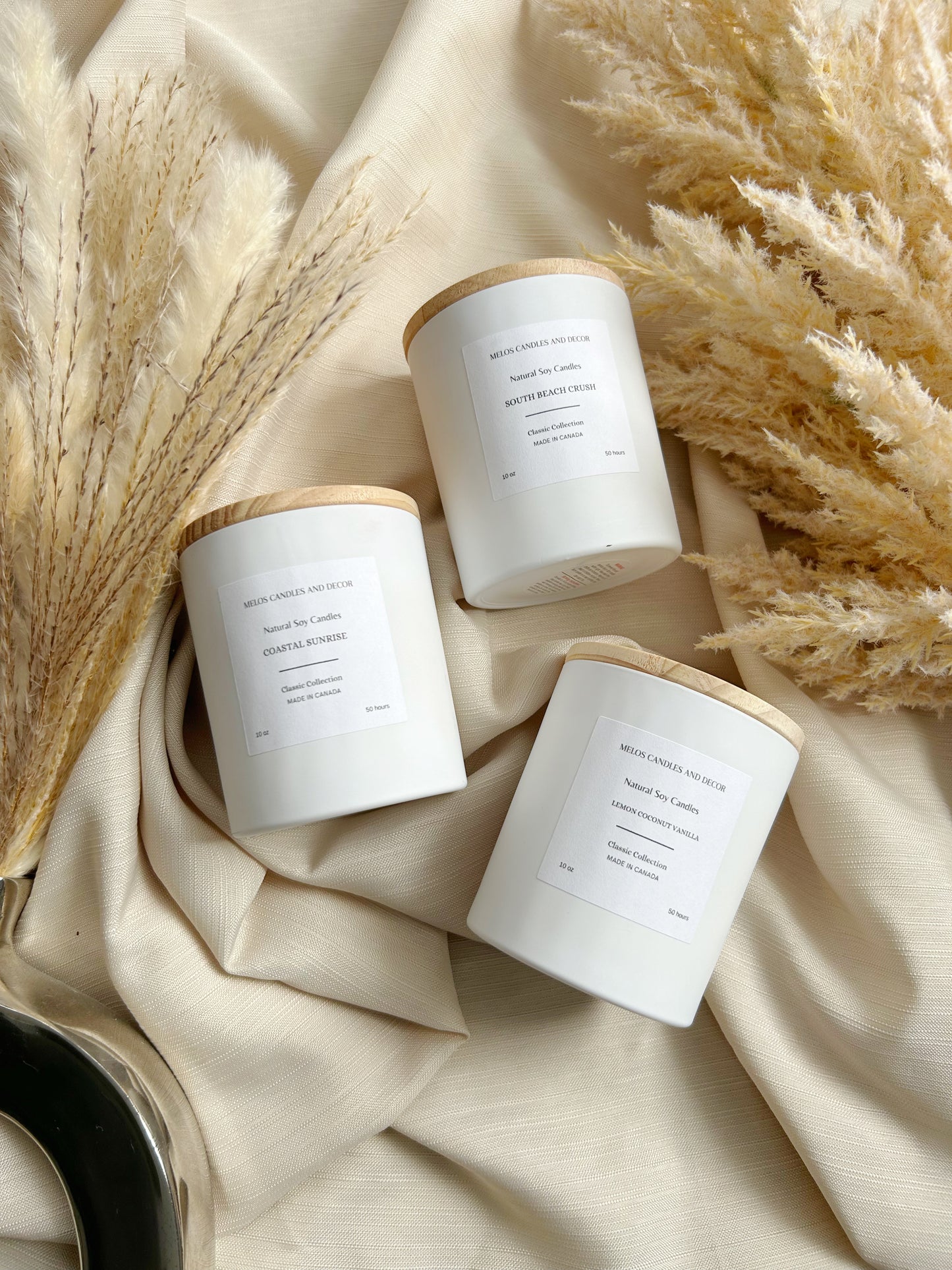 10oz Candle white vessel